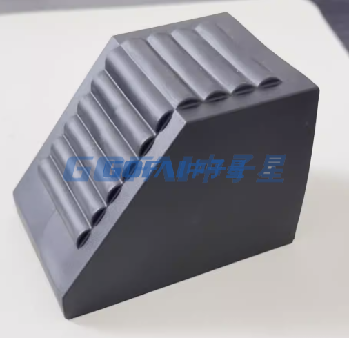 75*75 Fitness Gym Equipment Slant Rubber Feet
