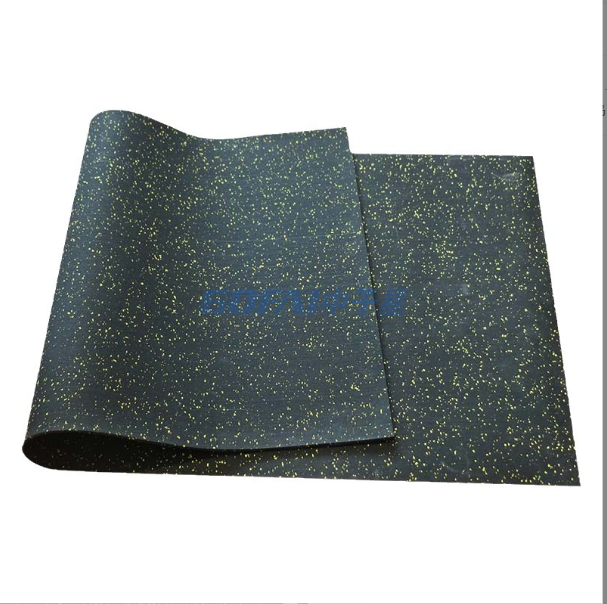 Soundproofing Gym Shock Absorber Rubber Floor Mat Tiles