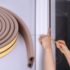 Shape D E I EPDM Self-adhesive Windproof Sound Insulation Sealing Strip For Door And Window