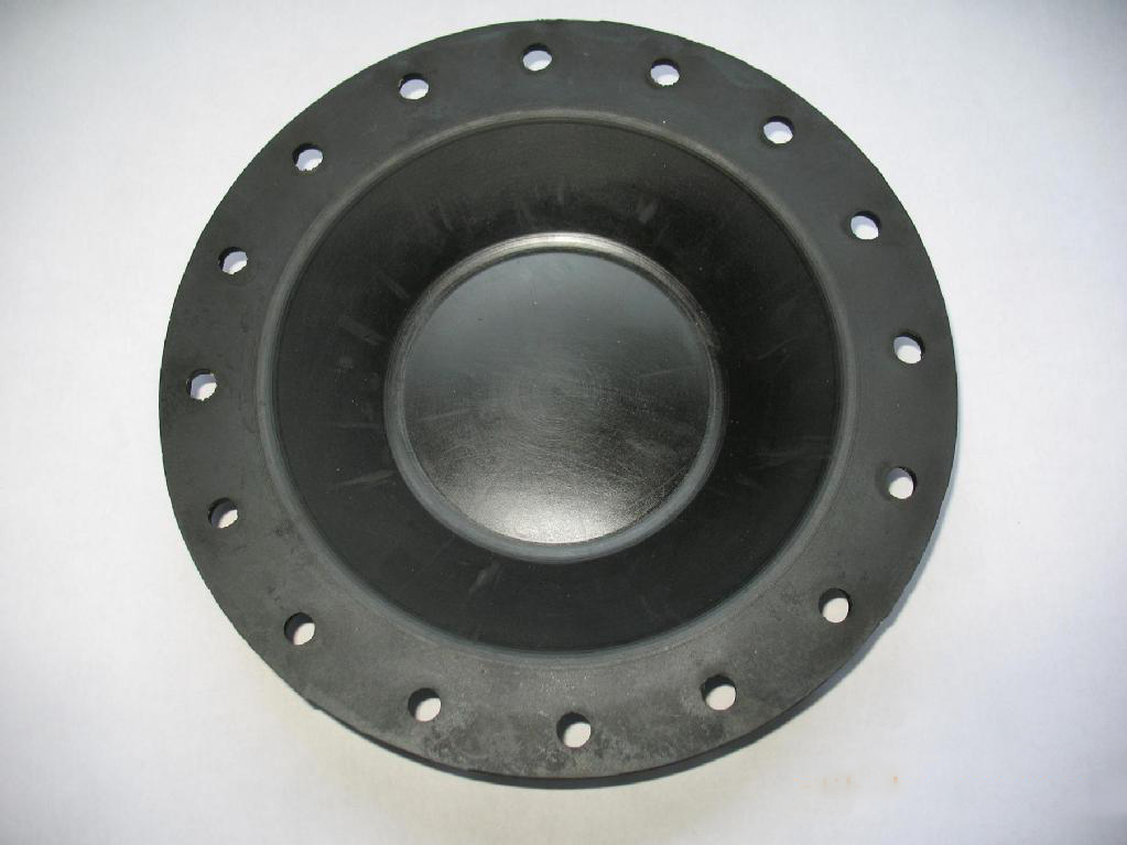Cylinder rubber brake diaphragm