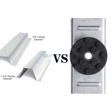 Walls Ceilings Soundproofing Rubber Resilient Sound Isolation Clips