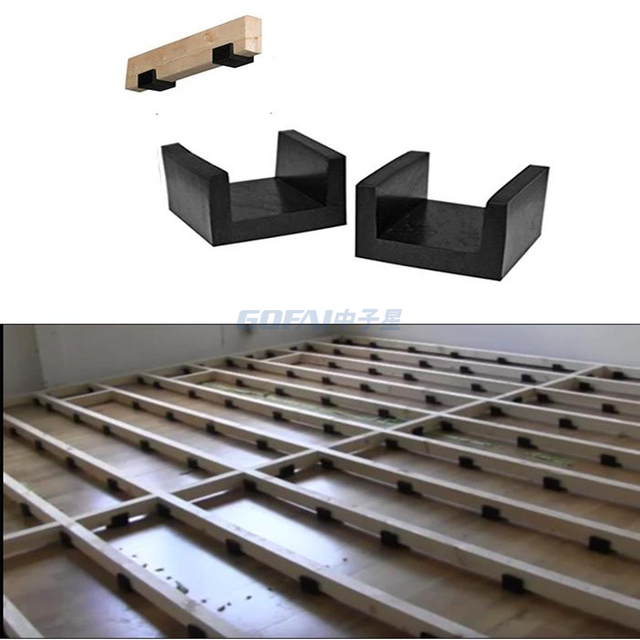 Rubber Joist Isolator Clip/Stud Isolators