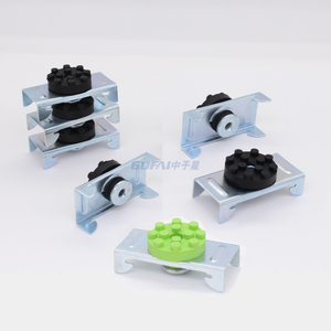 RSIC-1 High Quality C Type Resilient Sound Isolation Clips For Furring Channel Ceilings Acoustic