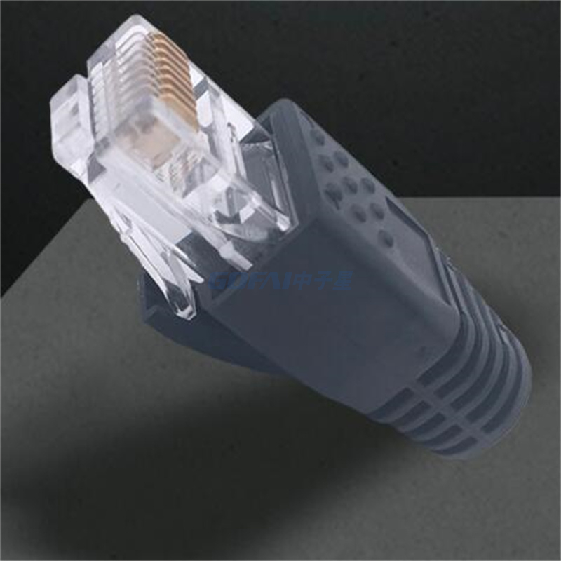 RJ45 Boots Rj45 Crystal Plug for Network Cable Sleeve