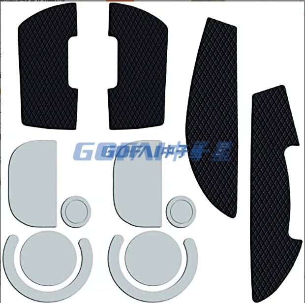  Gaming Mouse Feet Sticker Anti Slip Mouse Pads 