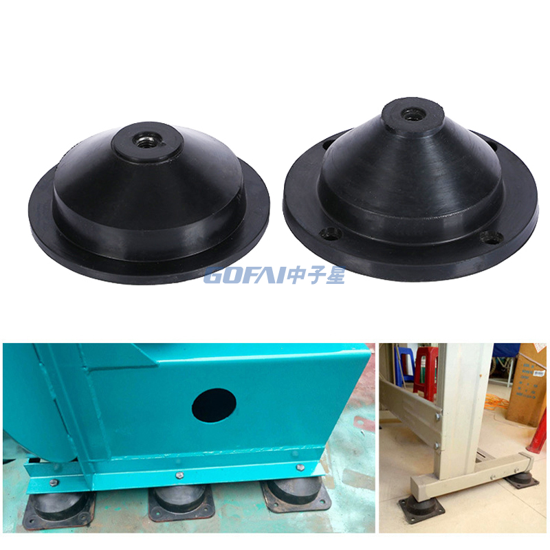 Fan rubber shock absorber