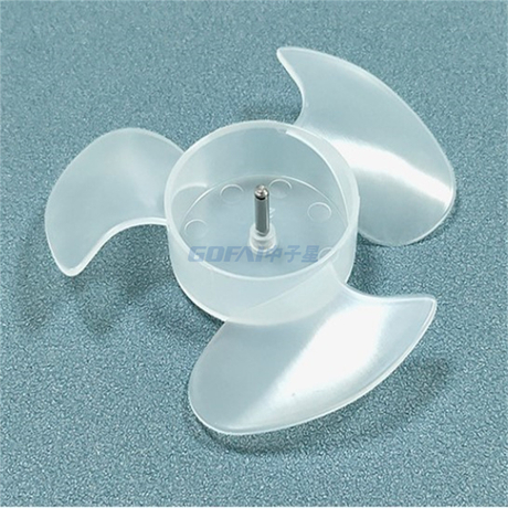 Handheld Mini Fan Pp Fan Blade Brushed Fan Blade Translucent Frosted 2 Inch 7 Blade 50 Brushless Small Fan Blade
