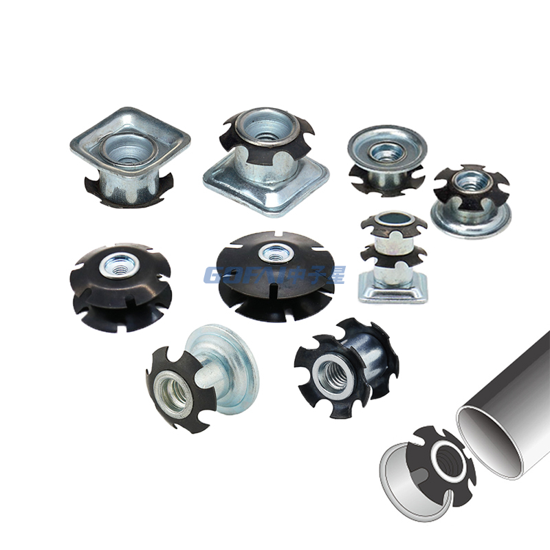 M6 M8 M10 Spring Threaded Insert for Metal Tube