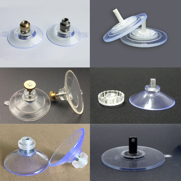 25-85mm Threaded Suction Cup with M4 M5 M6 M8 Screw and Nut for Glass Table Tops