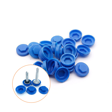 Hexagon Hex Head Screw Cover Cap for 8mm 10mm Screws/ Plastic Hexagon Screw Protection Cap