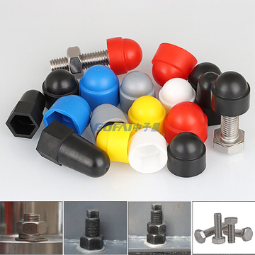Hexagon Nut Protective Cap M4 M5 M6 M8 M10 M12 M16 M18 M20/ Plastic Dome Bolt Nut Protection Cap