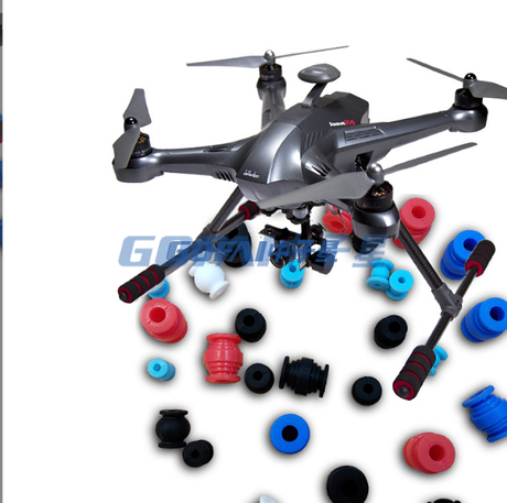 Uav Damping Ball Aerial Anti Vibration Silicone Rubber Ball 