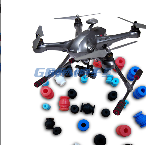 Uav Damping Ball Aerial Anti Vibration Silicone Rubber Ball 