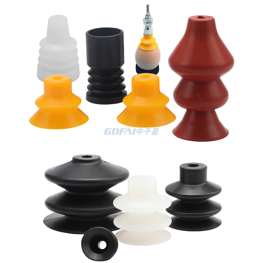 Custom Industrial Robot Hand Silicone Vacuum Suction Cup 