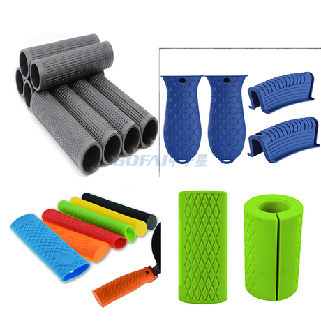 Custom Silicone Rubber Handle Grip Pot Handle Cover 