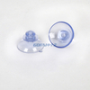 Mushroom Head Suction Cup with Double Brackets for Glass Table Wall / Decorative Accessories 40mm Clear PVC Double Neck Strong Sucker