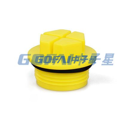 Cross Thread Plug with O-ring Hydraulic Pump Valve Oil Port Dust-proof Waterproof Plug