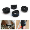 Round Pipe Arch Duckbill Gasket Plastic Furniture Steel Pipe Connector M6 Hole Wheelchair Walker Accessory