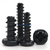 304 316 Stainless Steel Carbon Steel Black Cross Round Head Pan Head Cutting Tail Self Tapping Screw