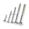 304 stainless steel outer hexagon Self-tapping screw outer hexagon self tapping wood screw bolt half tooth screw M6M8M10