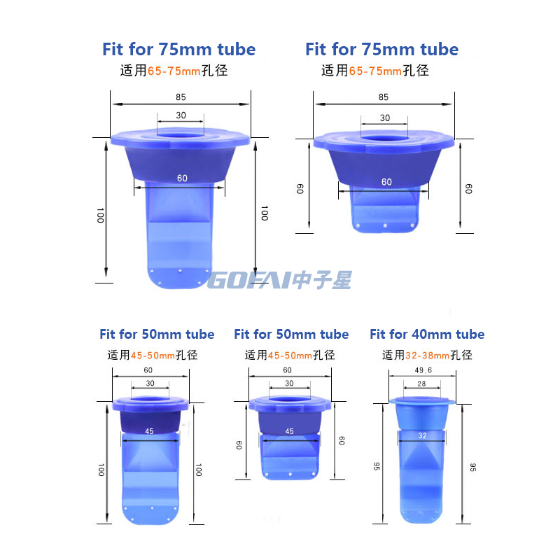 Bathroom Sewer Pipe Seal Ring Silicone Deodorant Floor Drain Core