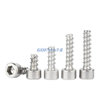 304 Stainless Steel Hexagon Socket Screw / Cylindrical Head Self Tapping Cup Head Self Tapping Screw M2/M2.6/M3/M4/M5/M6