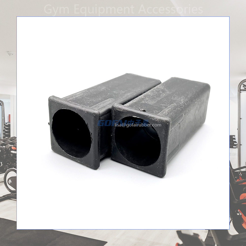 Square 30 to Round 25 Plastic Sliding Sleeve Bushing for Computer Desk Leg/Gym Equipment Accessories 25 to 19 Hollow Tube Bushing