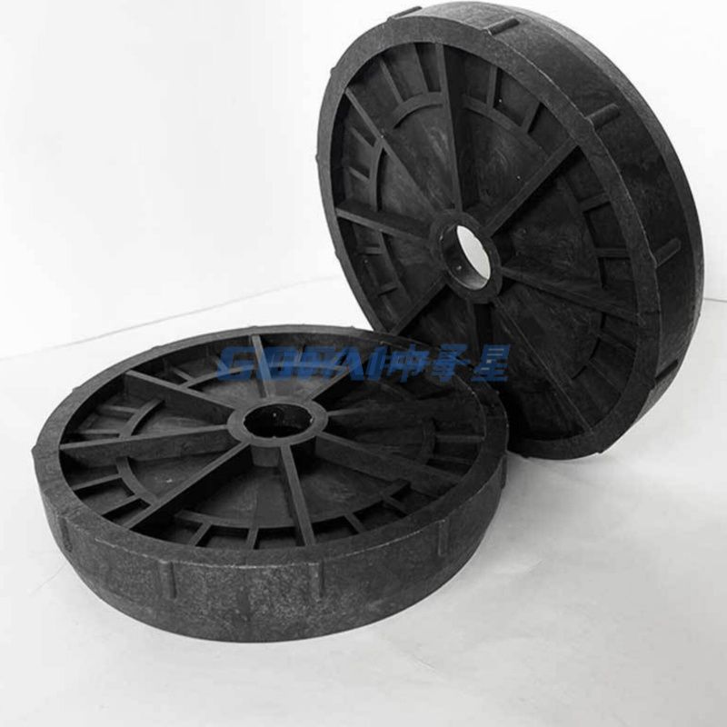 Factory Sales Plastic Choke Plug Bracket Hose Supporting Rubber Stopper Paper Tube Packaging Functional Baffle Plastic Tube Core