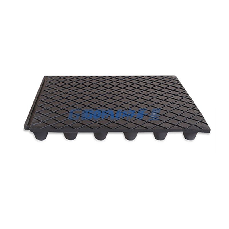 500*500*50 Floating Floor Vibration Insulation Pad High Elastic Rubber Vibration Insulation Pad