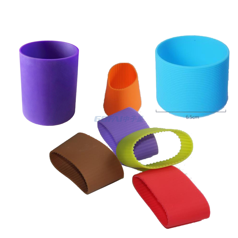 Custom Silicone Sleeve Rubber Cover for Cup Bottle