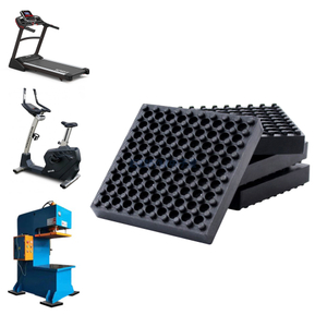 Rubber Cushioning Buffer Foot Pad Anti Vibration Shock Pad For Gym Running Machine Treadmill Air Conditioner