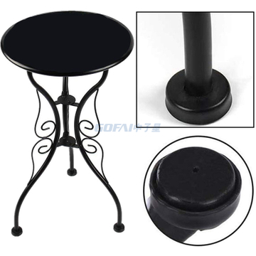 1.5 Inch Replacement Wrought Iron Courtyard Outdoor Furniture Feet Insert Glides Protectors Caps