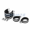 EPDM Rubber 304 Stainless Steel Tube Clips Hose Pipe Clamp