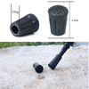 Durable Hiking Pole Protectors Set Replacement Rubber Cane Tips For Walking Stick Trekking Poles
