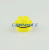 HDPE External Hexagon Cross Threaded Plug with O-Ring
