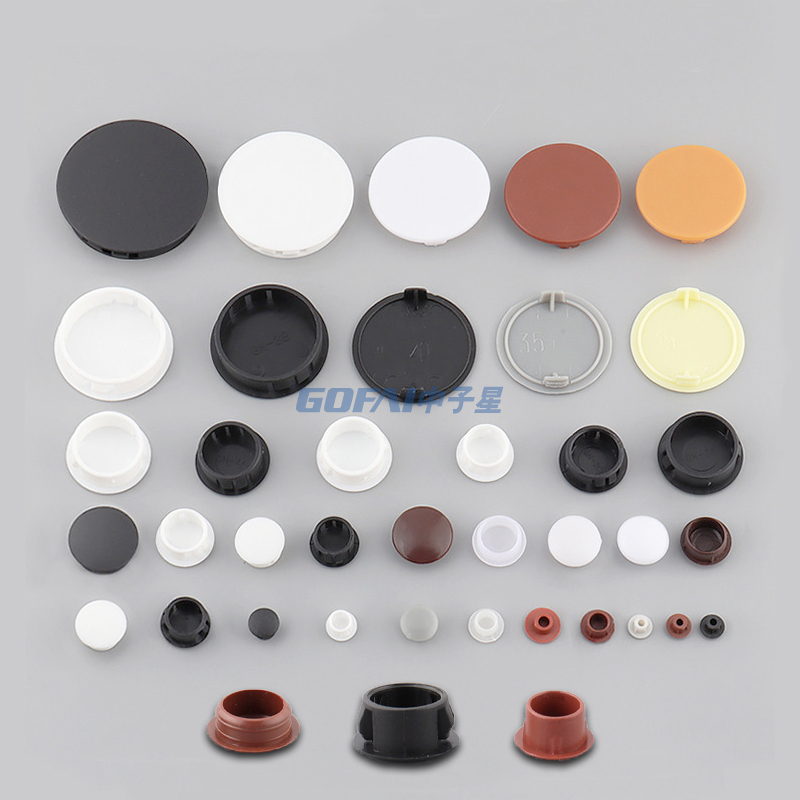 Furniture Threaded Hole Plug Waterproof Post Pipe Insert End Caps Hole Plugs