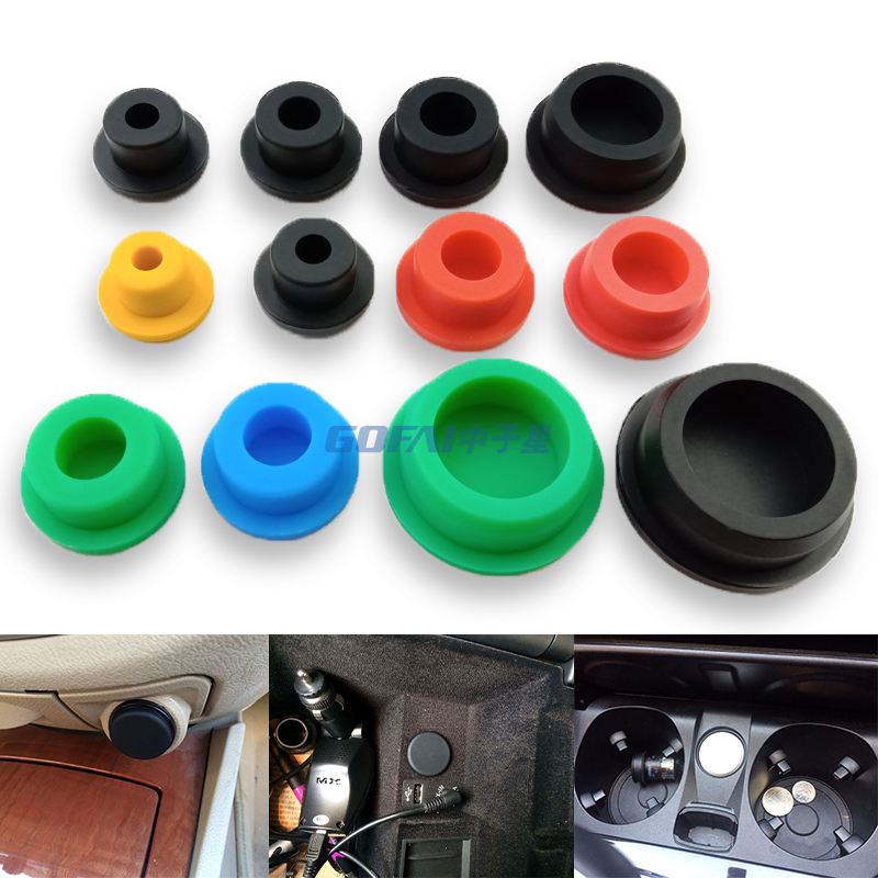 6.8-201mm High Temp Resistant Rubber Pipe End Cap Silicone Hole Plug