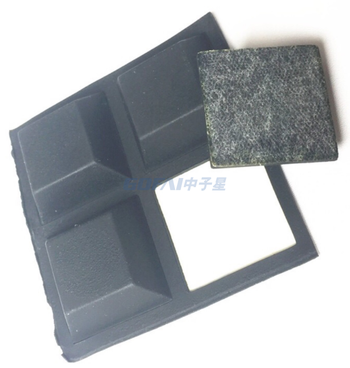 Self Adhesive Square Bumpers for Electronics Speakers Computers