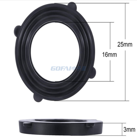 Rubber Sealing Washer Four-corner Gasket Waterproof Sealing Flat Gasket Nitrile Rubber Faucet Waterproof Gasket
