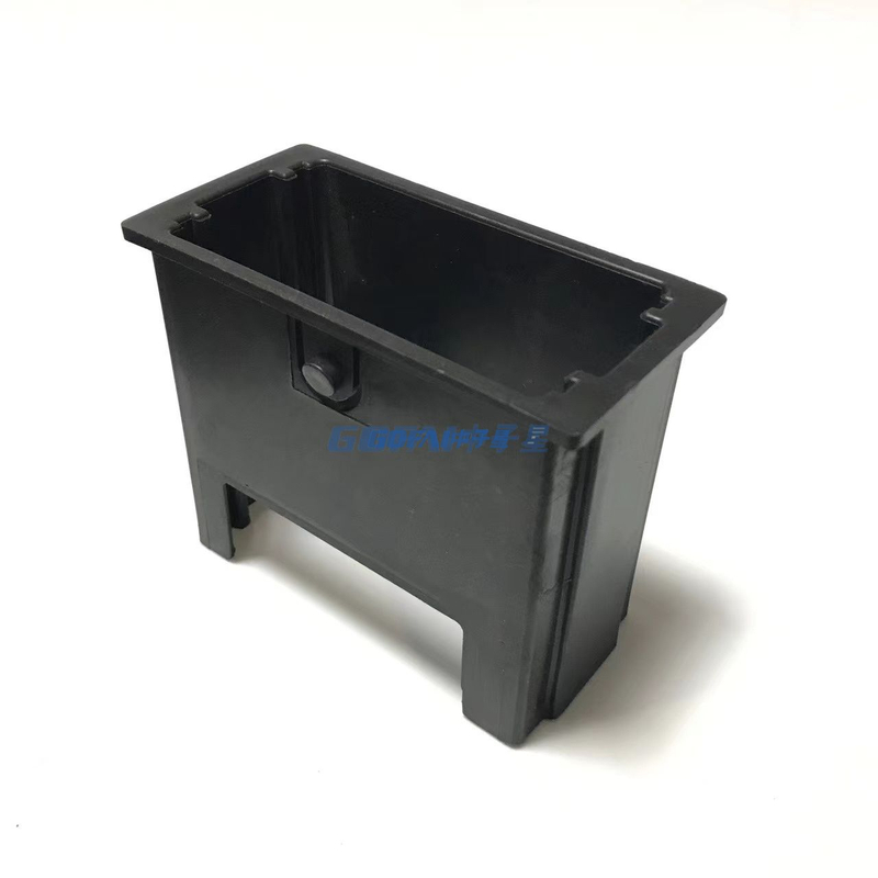 100*50mm To 80*40mm Rectangular Plastic Reducing Bushings Square Tube Hollow Sleeve for Pipe Fitness Equipment Accessories
