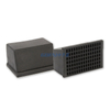 50*100mm Tube End Caps for Fitness Equipment /30*70 Plastic Anti-Slip Protector Foot Cover / 40*60 40*80 Inclined Pipe Inserts