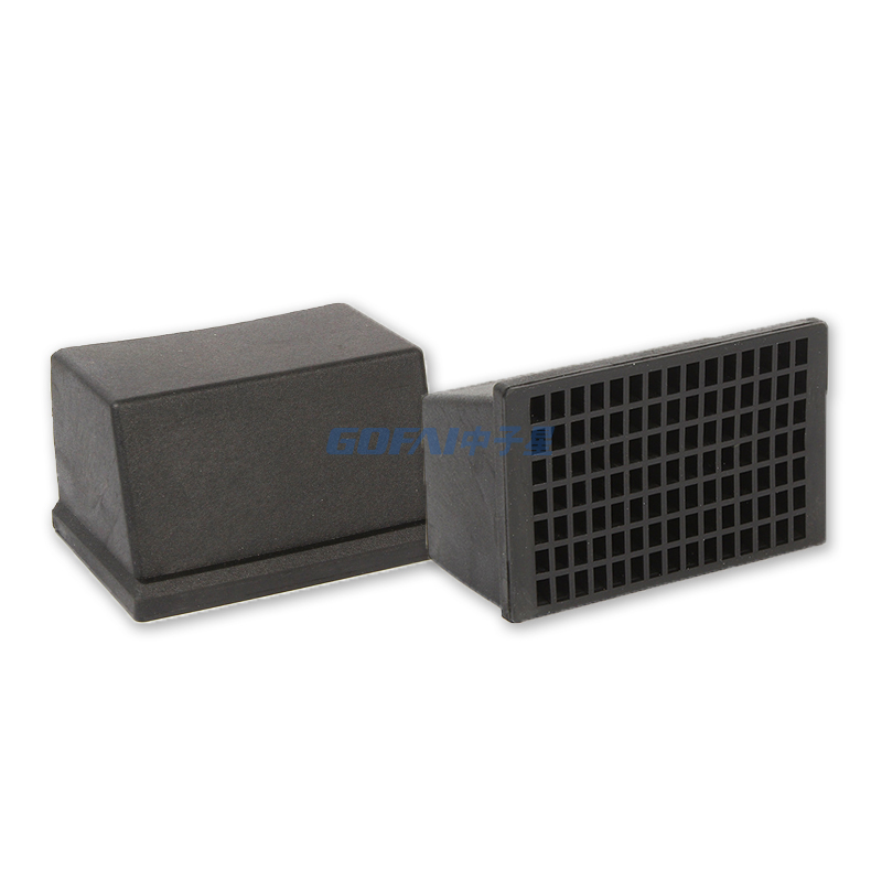 50*100mm Tube End Caps for Fitness Equipment /30*70 Plastic Anti-Slip Protector Foot Cover / 40*60 40*80 Inclined Pipe Inserts