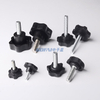 Star Shape Screw Knobs / Beach Umbrella Thread Knurling Handle Screw Knob for Machine Tool / Tightening Screw Grip Handle