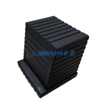 60*60 Tube End Cap Gym Equipment Rubber Feet