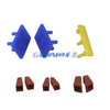 Robot Mini Gripper Silicone Protective Cover Manipulator Pneumatic Sprue Jaw Anti-Pinch Silicone Sleeve 