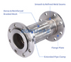 High Pressure Stainless Steel Braided Pump Connector With Flange - Corrosion Resistant
