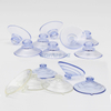 High Quality Transparent Powerful PVC Suction Cups Without Hook For Glass Table Mirror