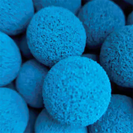 Wholesale Shock-absorbing Ball Sponge Rubber Ball Concrete Ball Rubber Cleaning Ball Peeling Rubber Ball