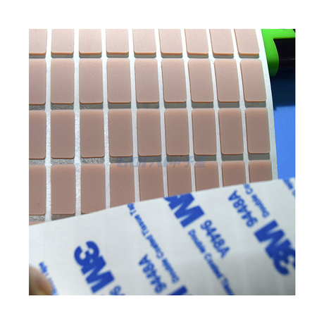 Customized Rectangle Self Adhesive Rubber Feet with Rounded Corners 