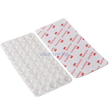 Special Shape Clear Sound Insulation Cabinet Door Self-Adhesive Bumper Foot Pad